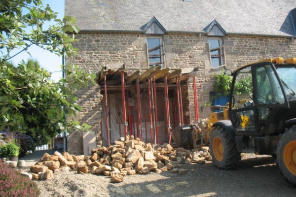 Travaux de maçonnerie ravalement de façade